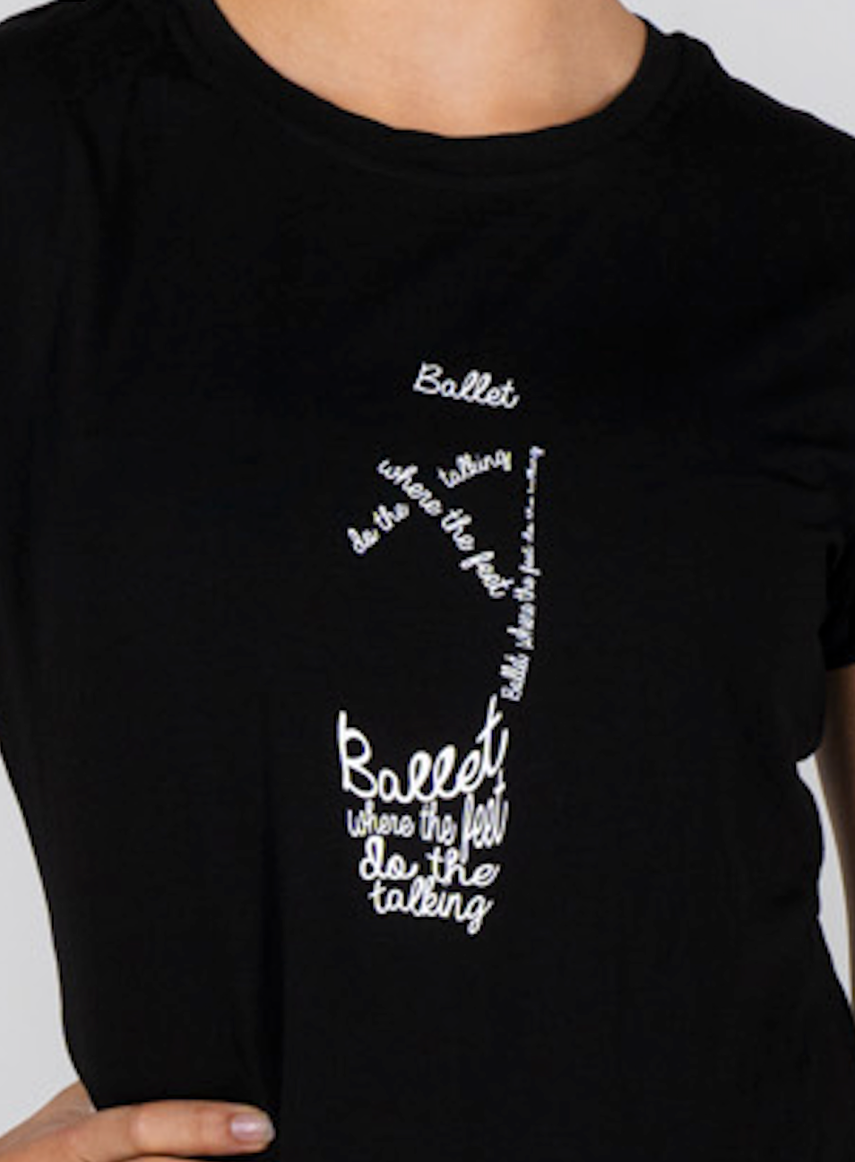 Ballet, where the feet do the talking. Teen Modal Top