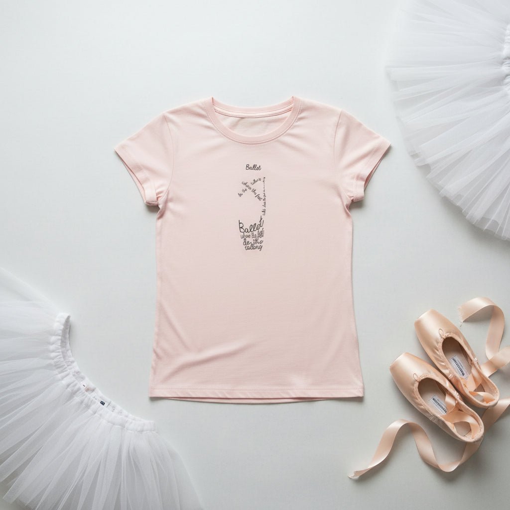 Ballet, where the feet do the talking. Kids Top - PBT Store