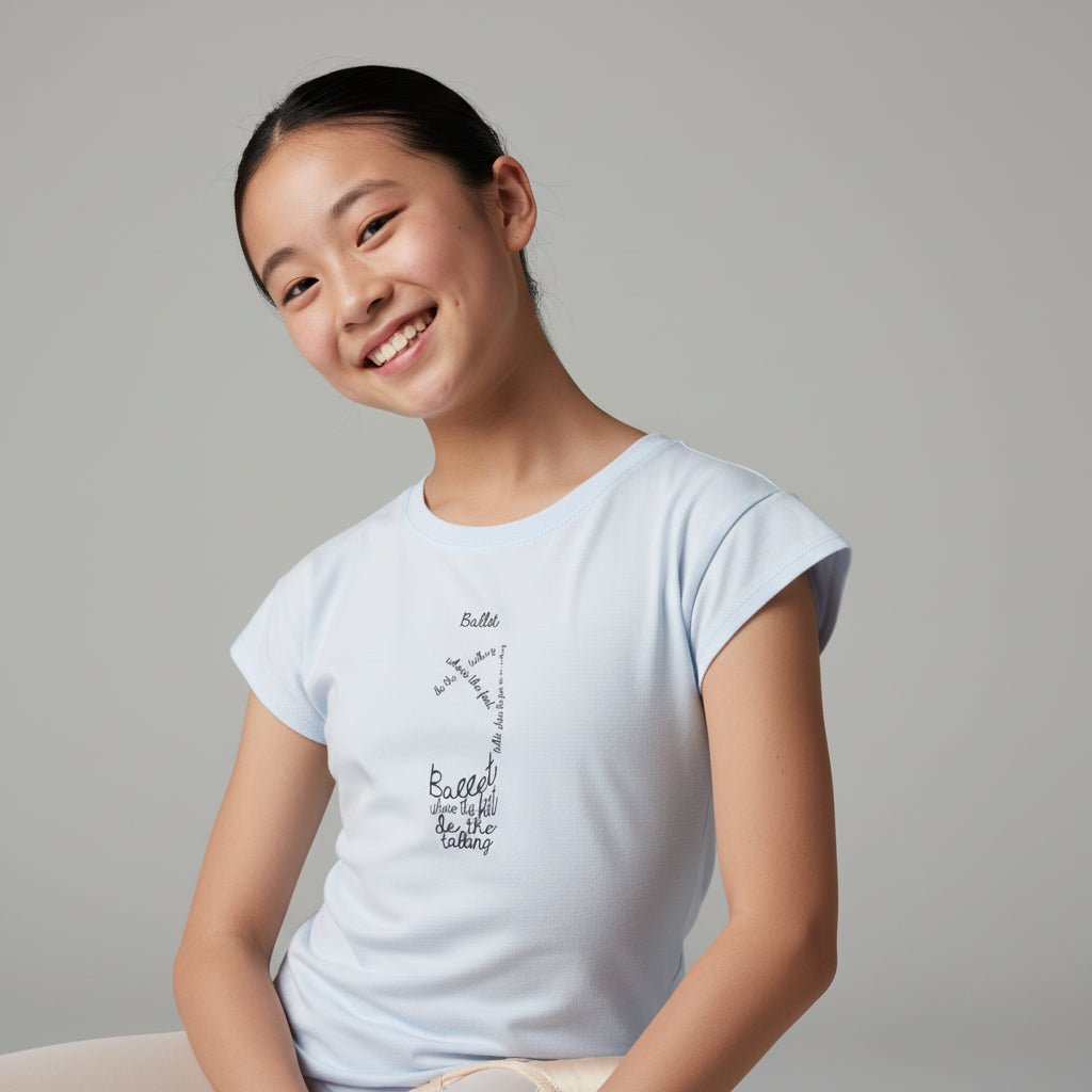 Ballet, where the feet do the talking. Kids Top - PBT Store