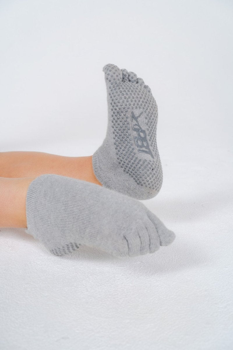 Close-up of PBT socks sole with anti-slip design