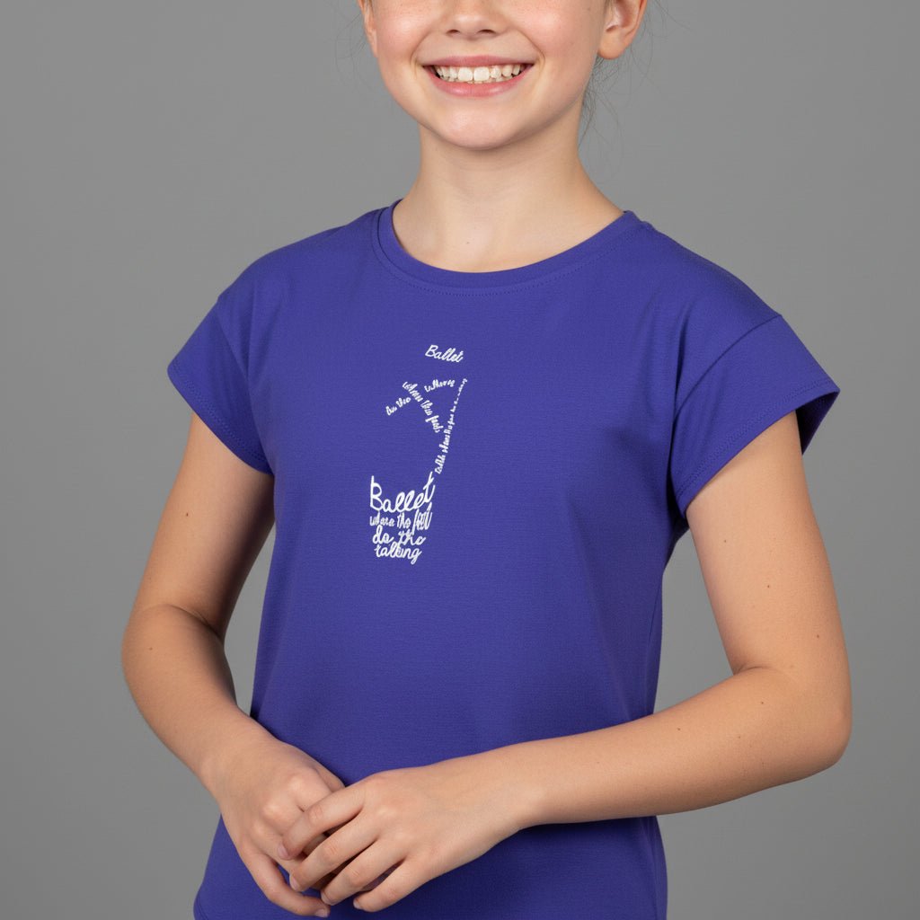 Ballet, where the feet do the talking. Kids Top - PBT Store