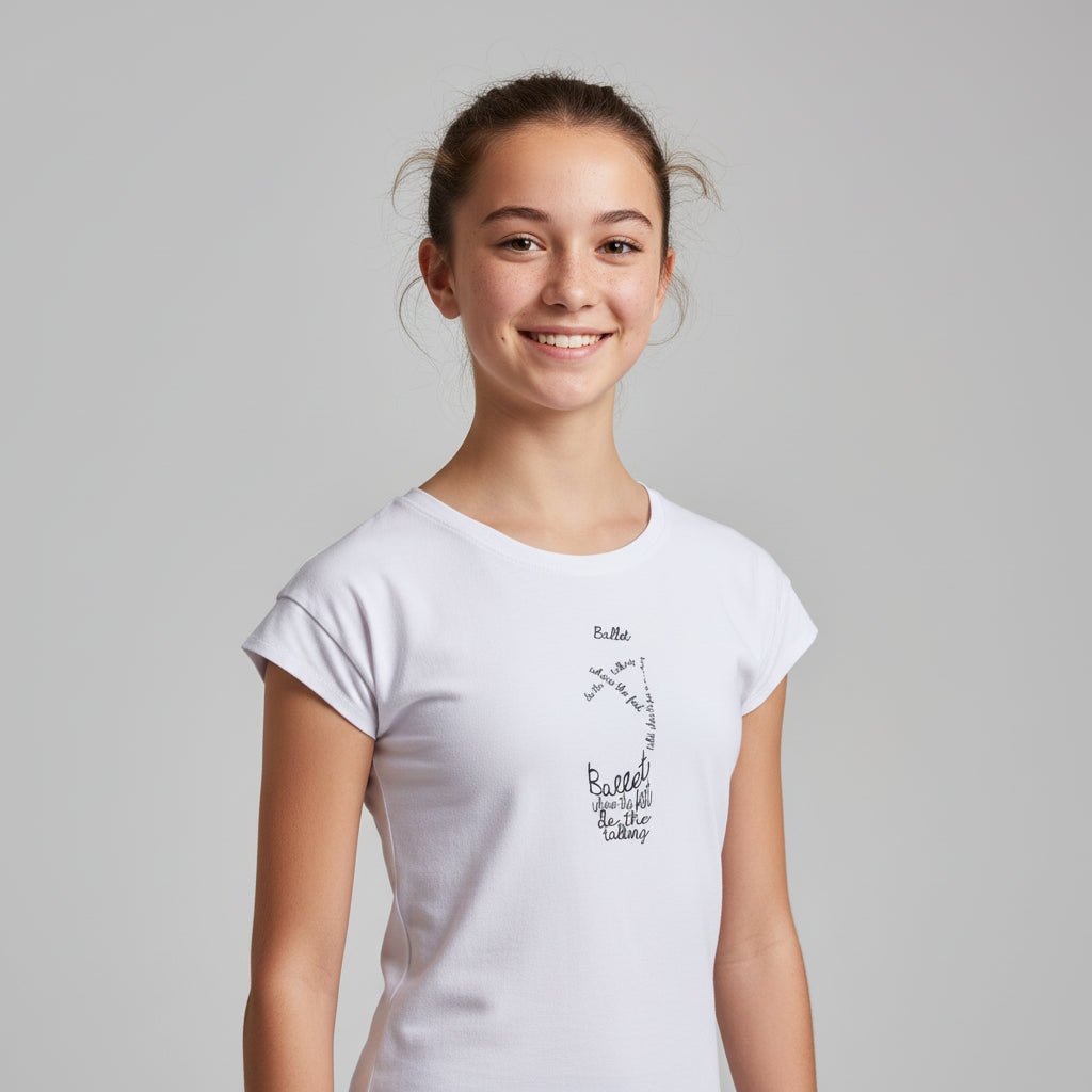 Ballet, where the feet do the talking. Kids Top - PBT Store