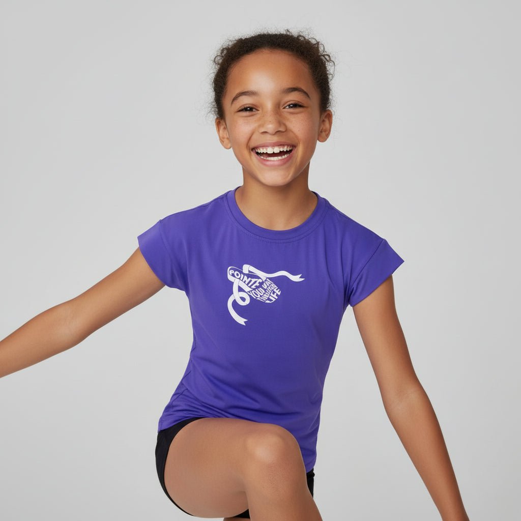 Pointe your way through life. Kids Top - PBT Store
