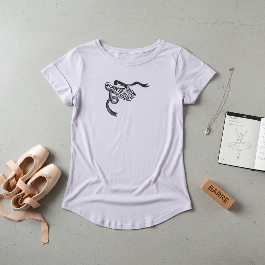 Pointe your way through life. Kids Top - PBT Store